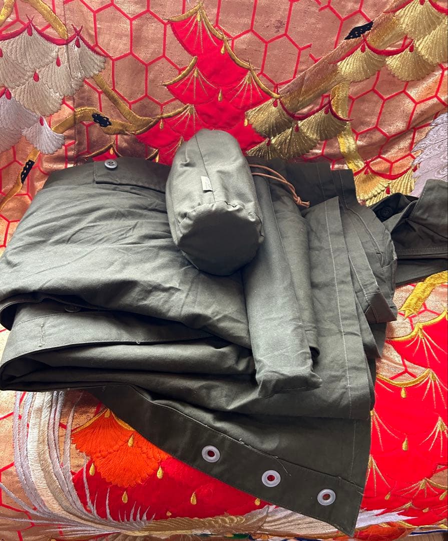 1978デッドストックポーランド軍幕サイズ3 yajin craft 前幕セット