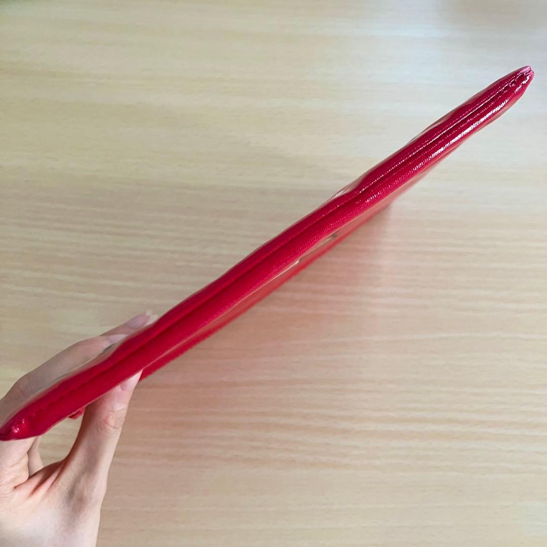 【超激レア！】平成レトロ！1997年 ハローキティ ポーチ　ケース　赤