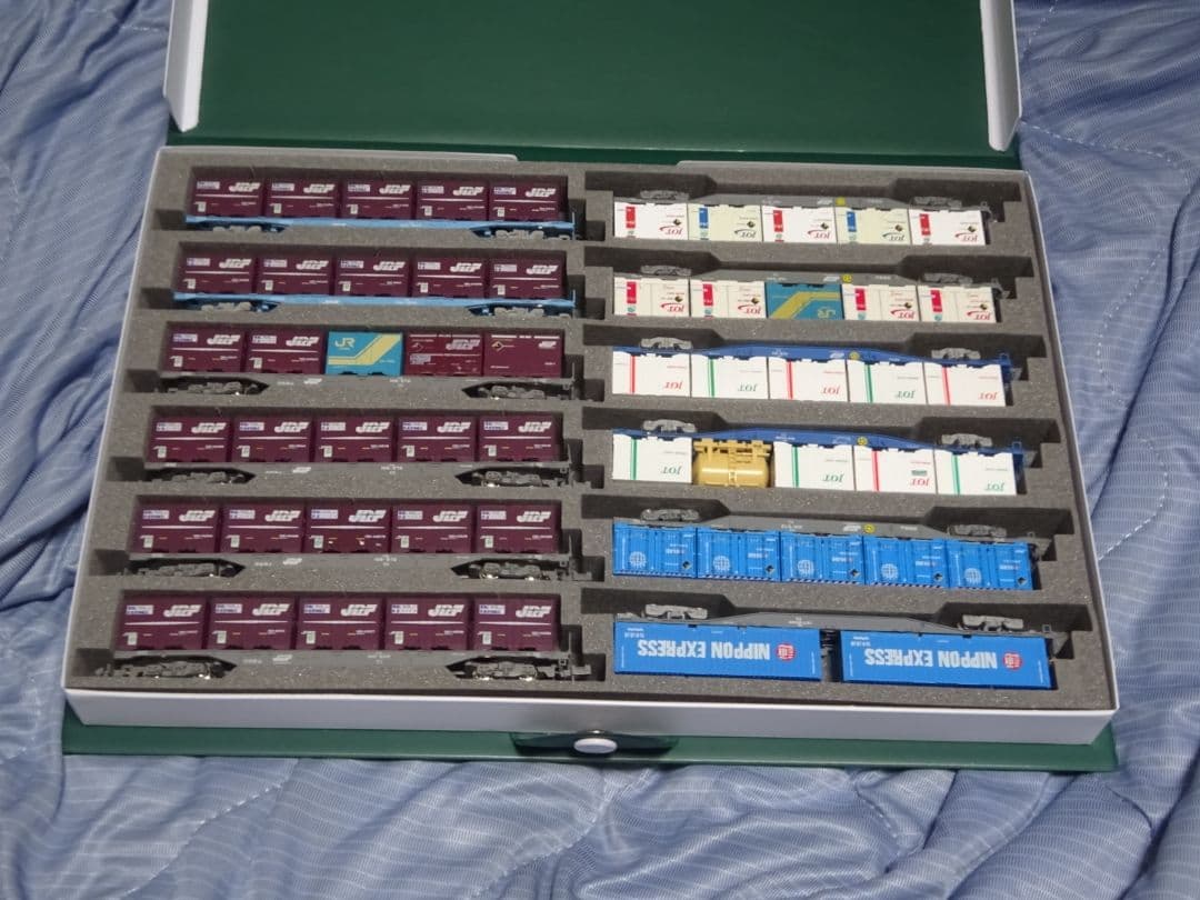 各メーカーコンテナ貨車12両セット