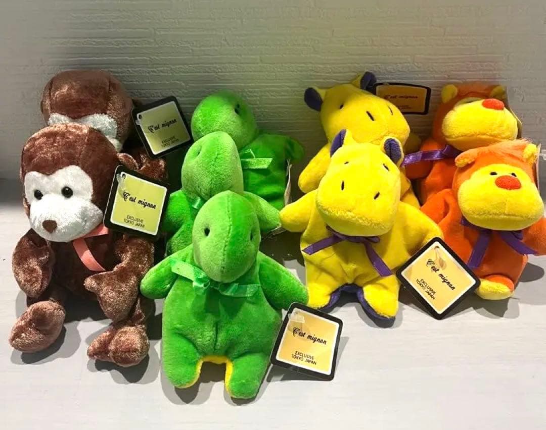 C’est mignon　セミニョン ぬいぐるみ セット　恐竜　ドラゴン