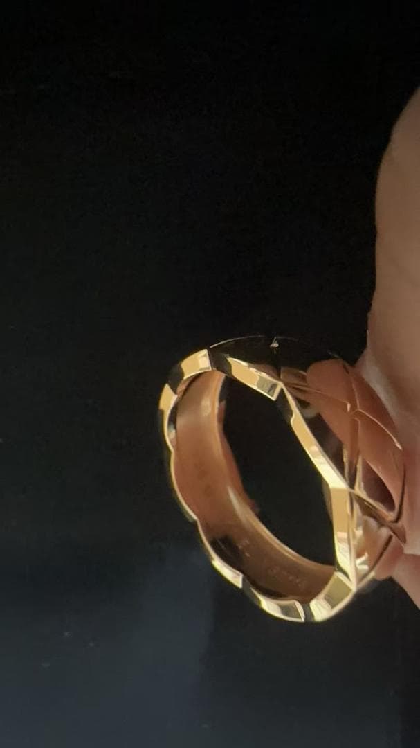 VIP シャネル CHANEL リング ジオメトリックカット 指輪 8号