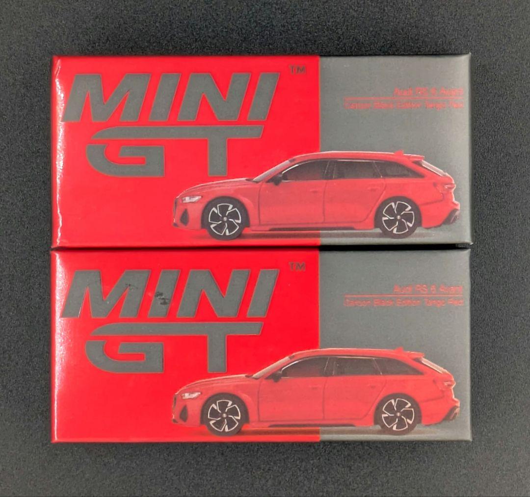 MINI GT Audi RS 6 Avant カーボンブラックエディション