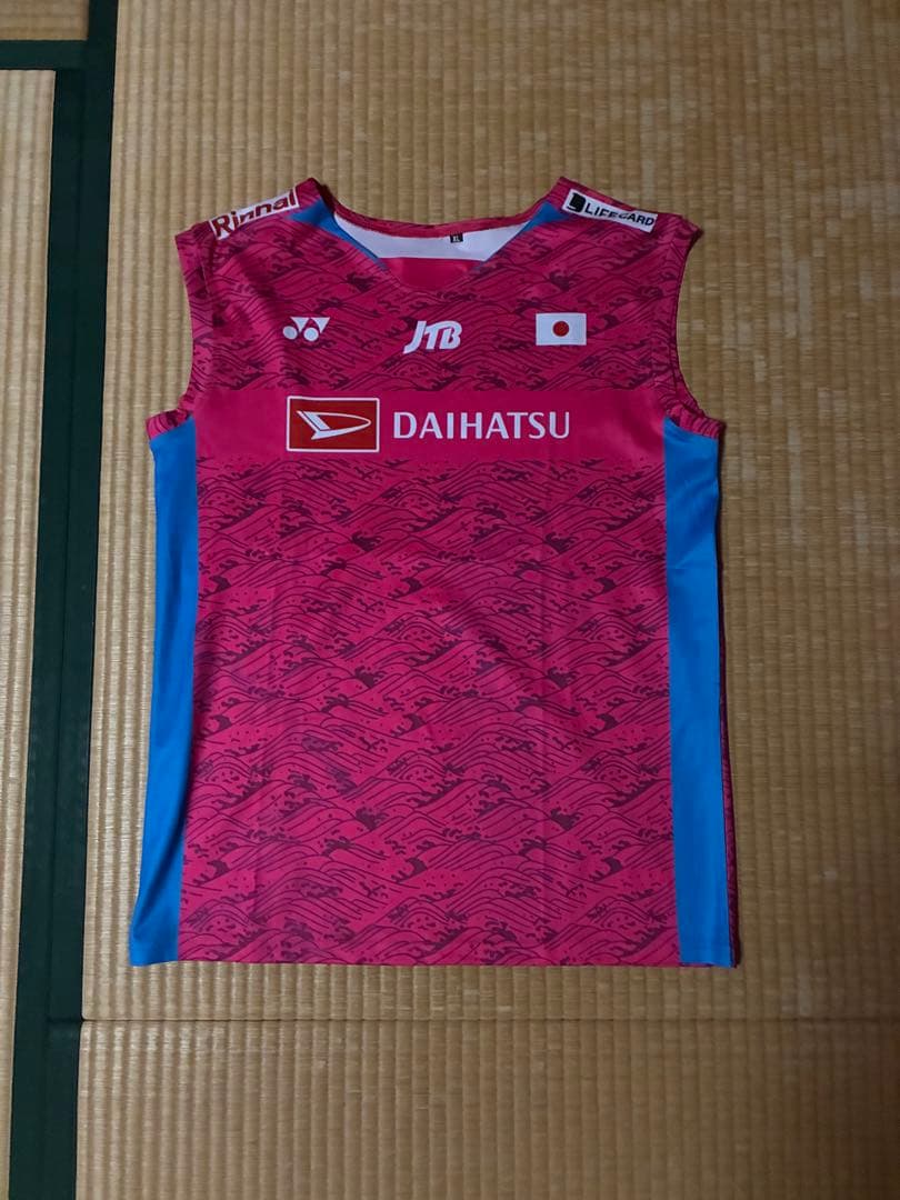 YONEX バドミントンゲームシャツ ノースリーブ