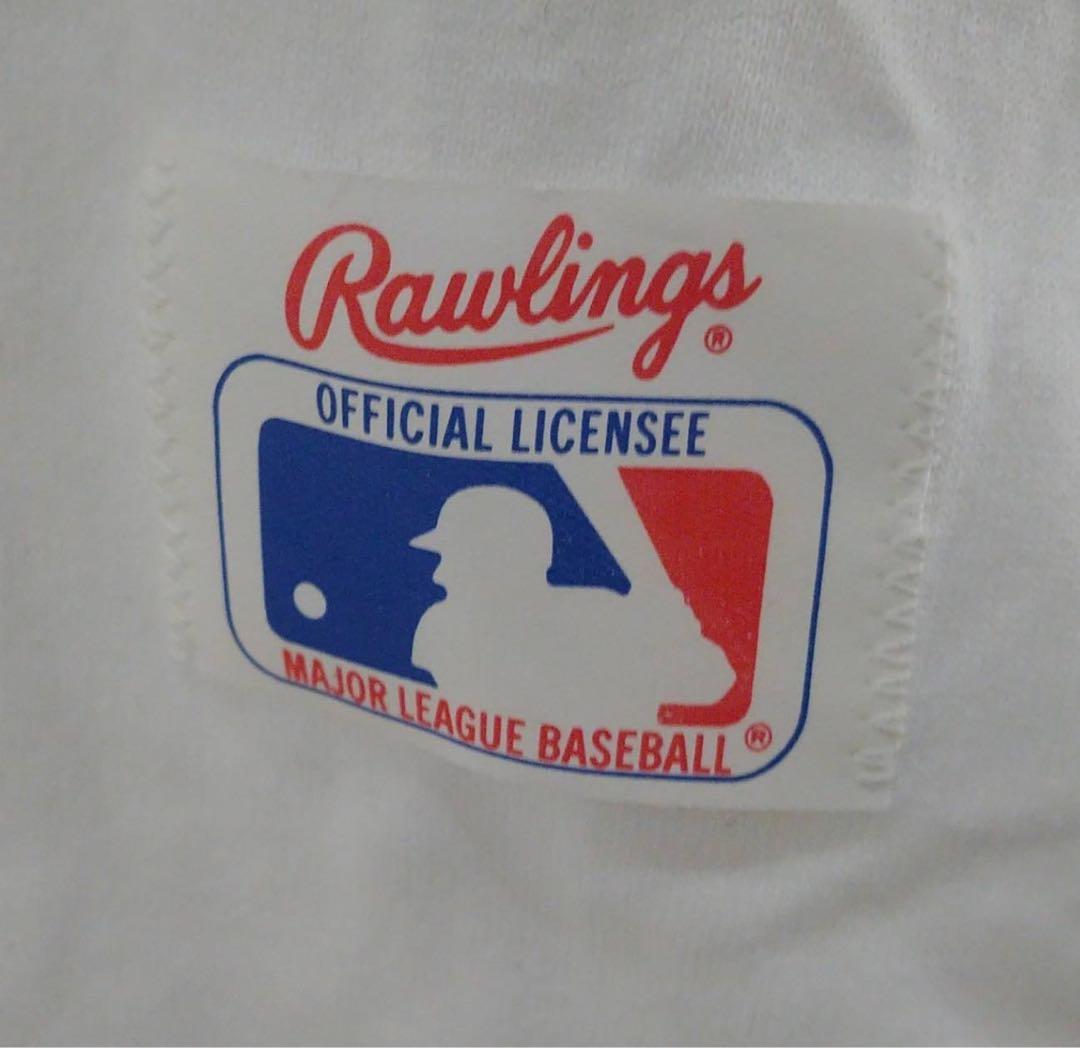 80’s·新品！ローリングス製·BSレッドソックス·ホームユニT　L　白