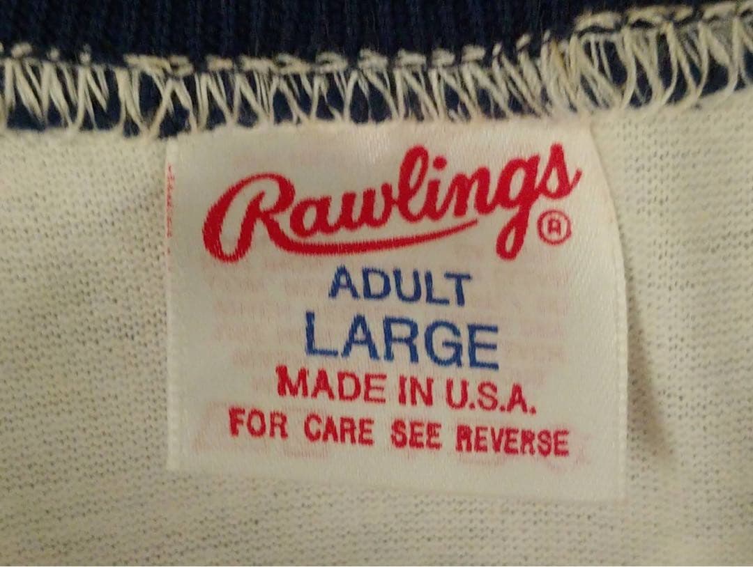 80’s·新品！ローリングス製·BSレッドソックス·ホームユニT　L　白