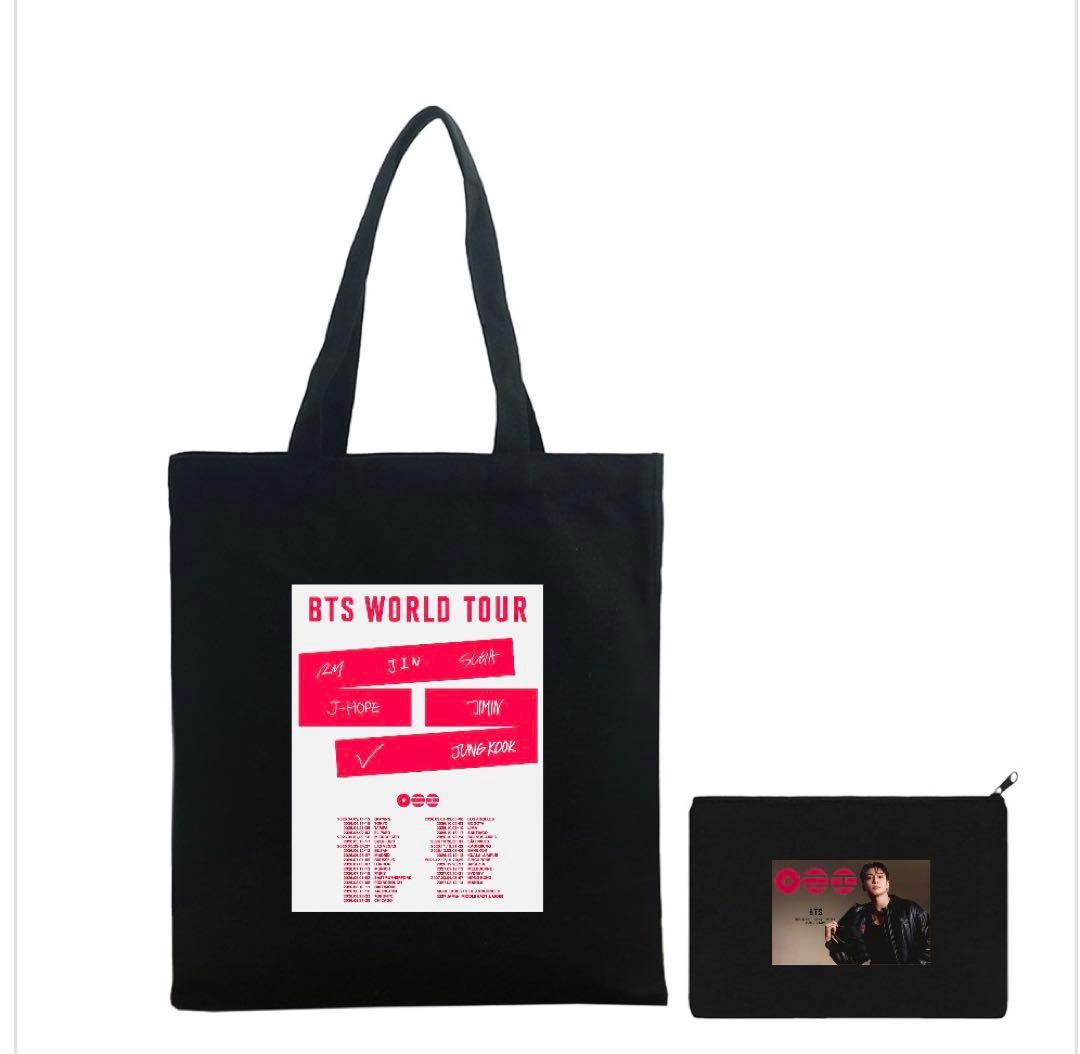 bts arirang グク テテ ジミン ジン トートバッグ ポーチ セット