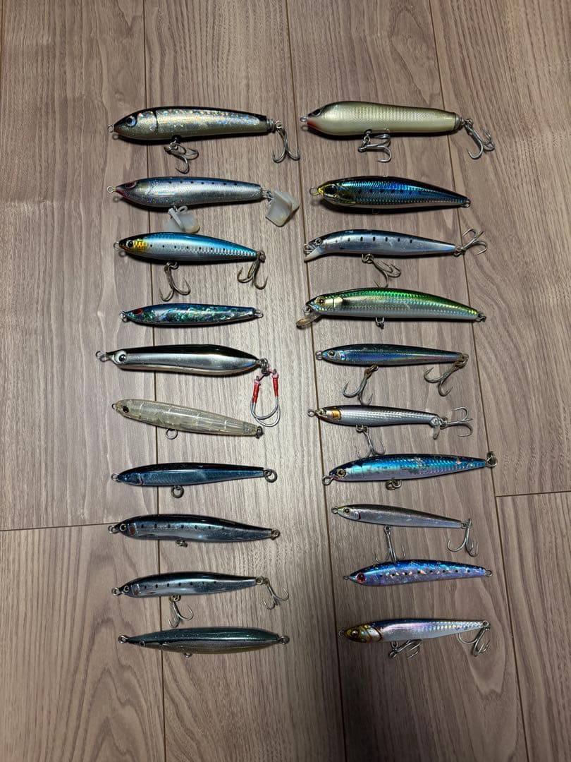 青物ルアー18個 カーペンター ブルーフィッシュ45-145