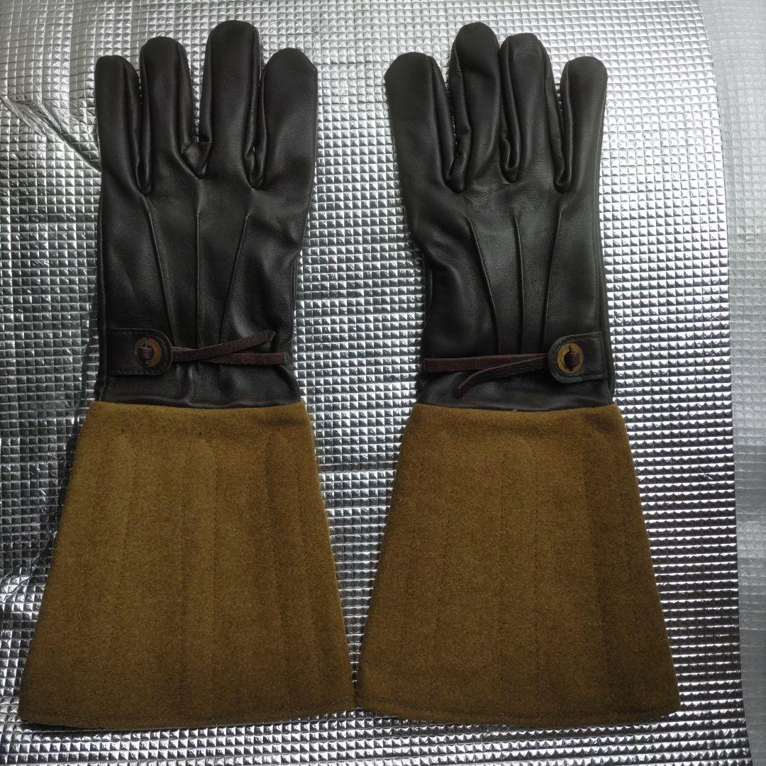 日本陸軍　戦車兵　手袋　複製品　Lサイズ