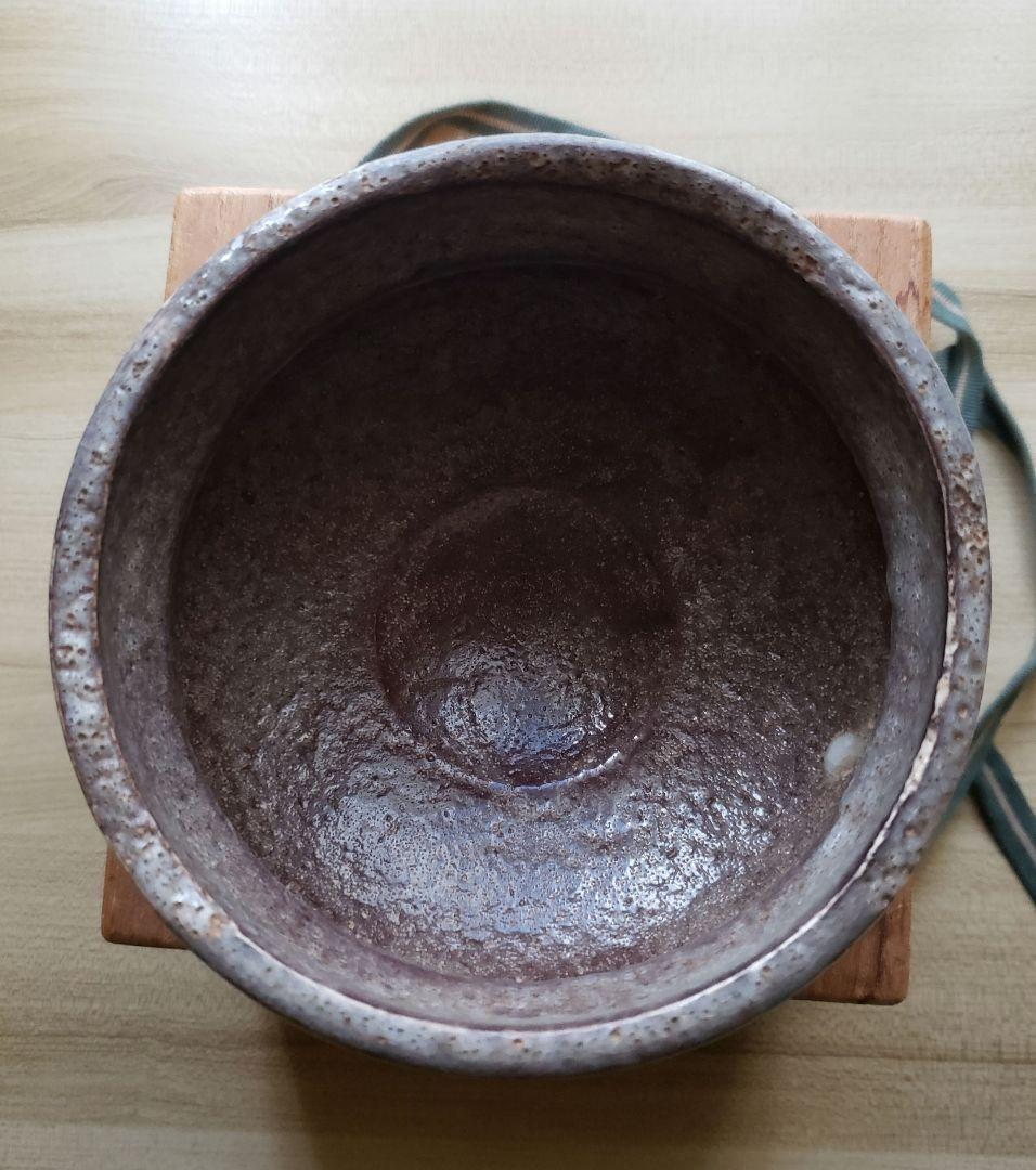 古志野　鼠　志野茶碗