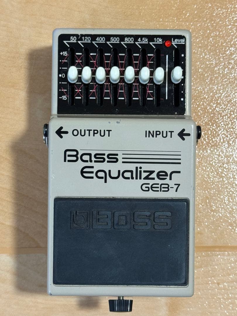 【美品】BOSS Bass Equalizer GEB-7
