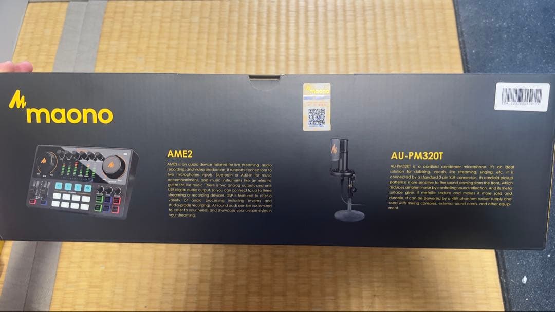 Maono CASTER AME2A マオノ オーディオミキサー マイク付属