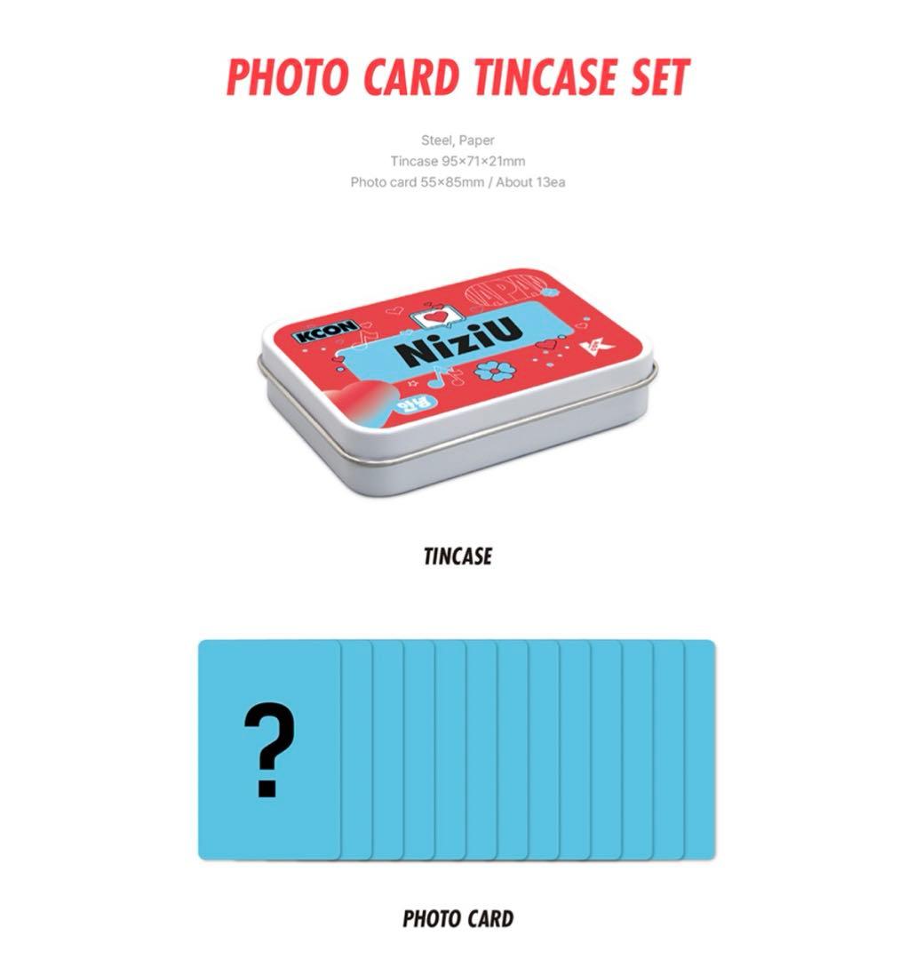 アイドル NiziU KCON 2022 JAPAN MD PACKAGE