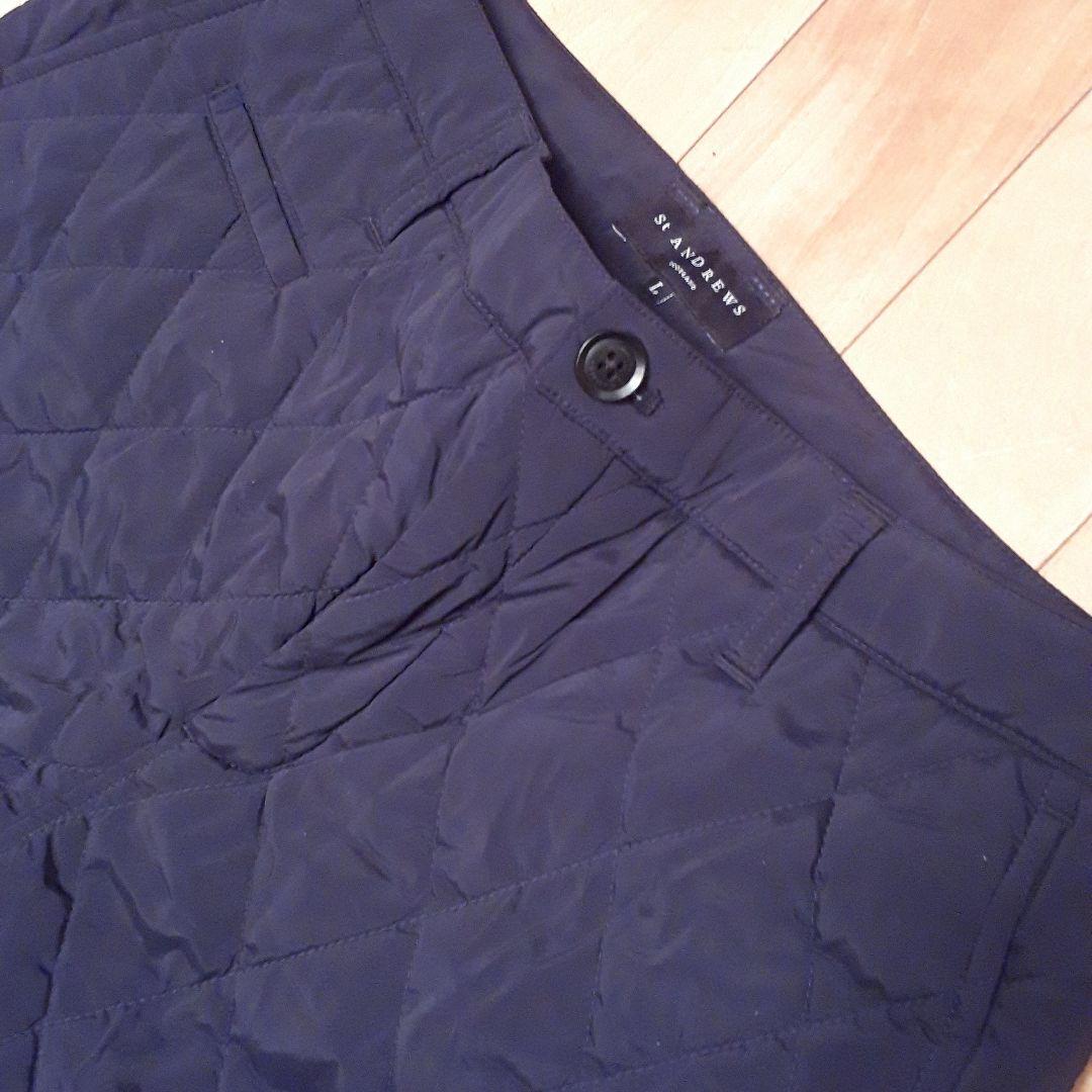 セントアンドリュース　中綿パンツ　パンツ　暖パン　ゴルフ　L