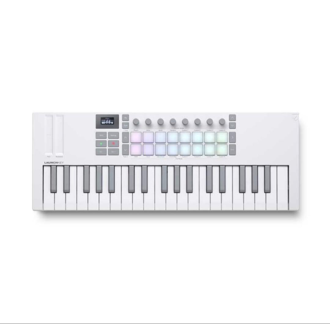 novation 37鍵盤 MIDIキーボードコントローラー