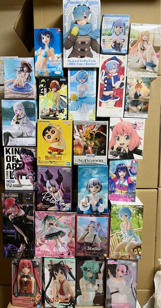 [箱凹み、破れあり] プライズフィギュアまとめ売り　28体