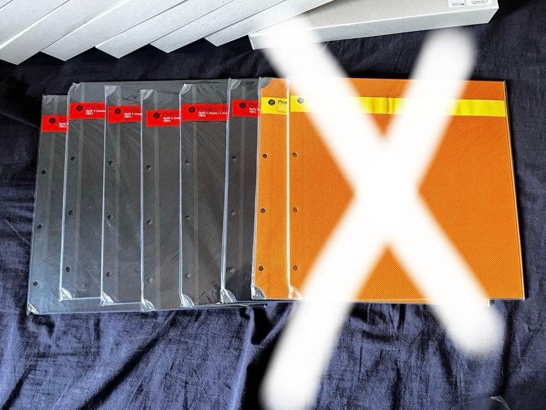 廃盤品　デルフォニックス　アルバムＬサイズ5冊レフィルセット