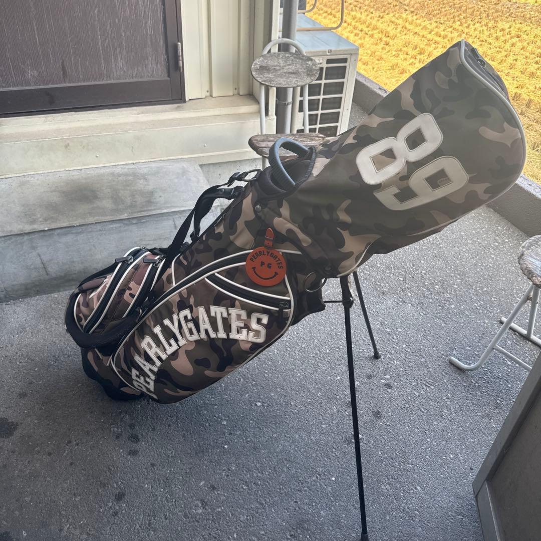 PEARLY GATES カモフラージュ ゴルフバッグ 89