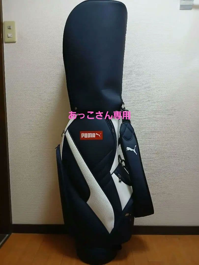 Puma キャディバッグ ネイビー/ホワイト