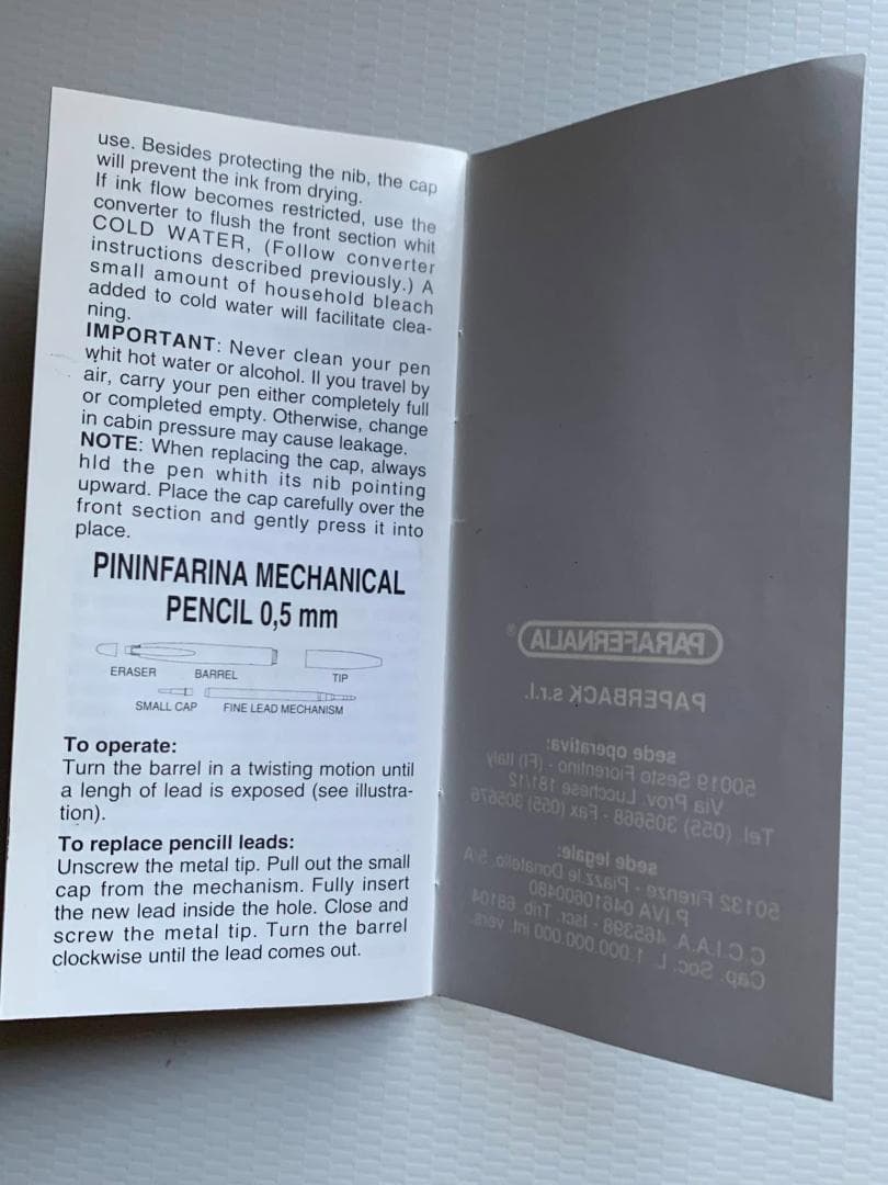 フェラーリpininfarina メタルボールペン・ブルー1本レア！アンティーク