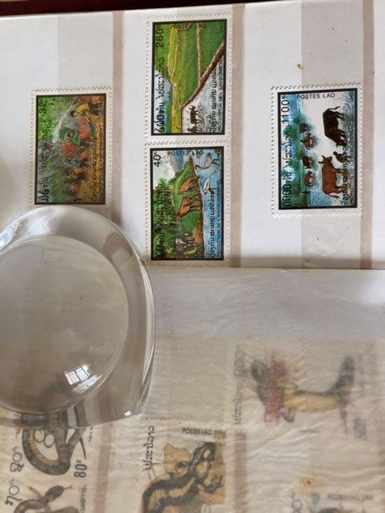 外国切手　ラオス　1999年(超レア・未使用・非売品・政府公式冊子)