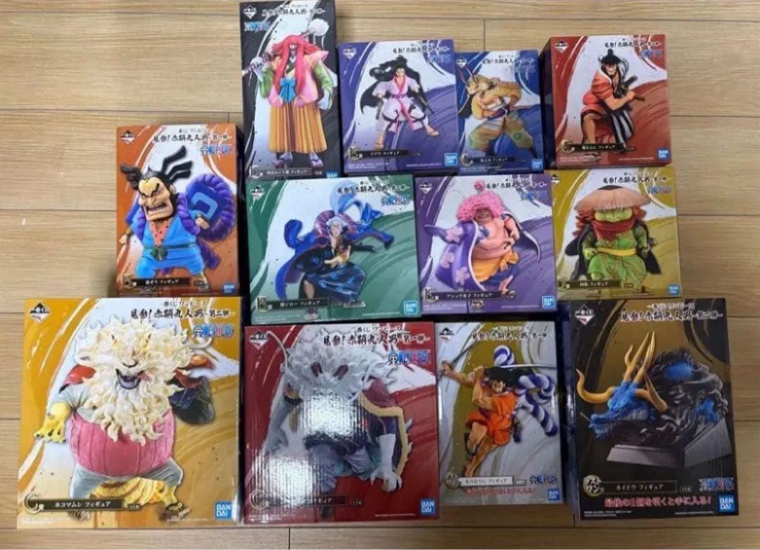 未開封　赤鞘九人男　おでん　カイドウ カン十郎　12体　ラストワン