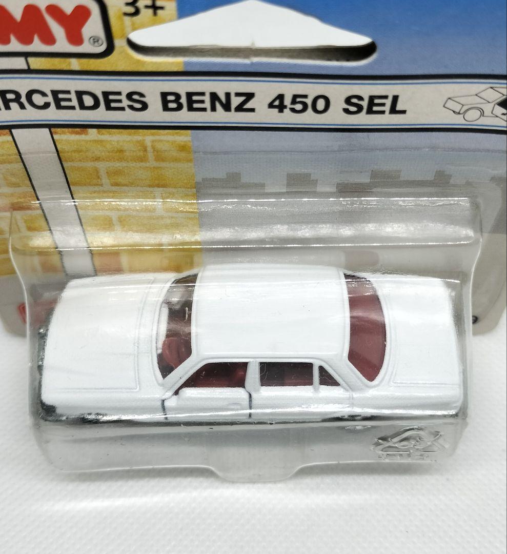 《UKトミカT19》逆輸入ヨーロッパ輸出用【ベンツ450 SEL】ブリスター