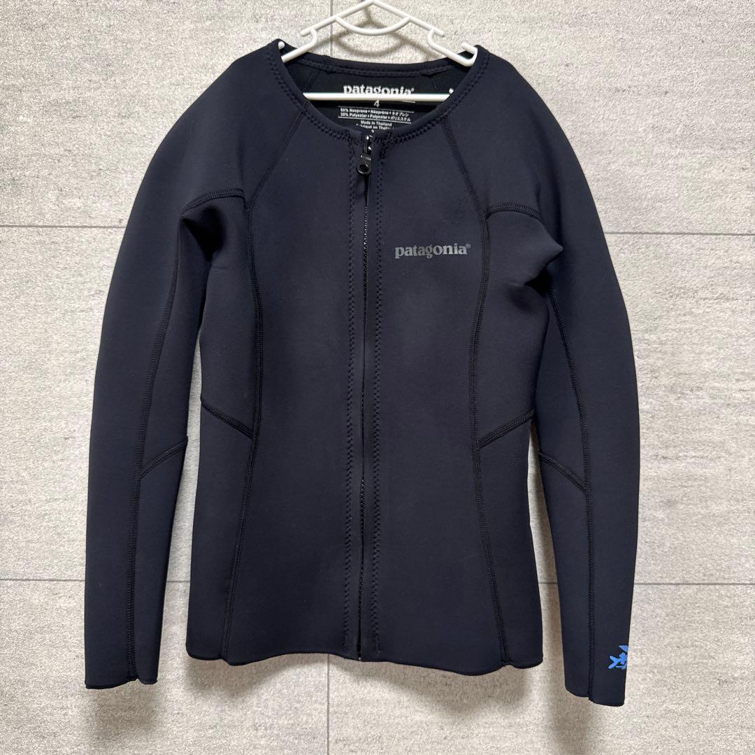 Patagoniaパタゴニア　長袖タッパー　レディースサイズ４ フロントジップ