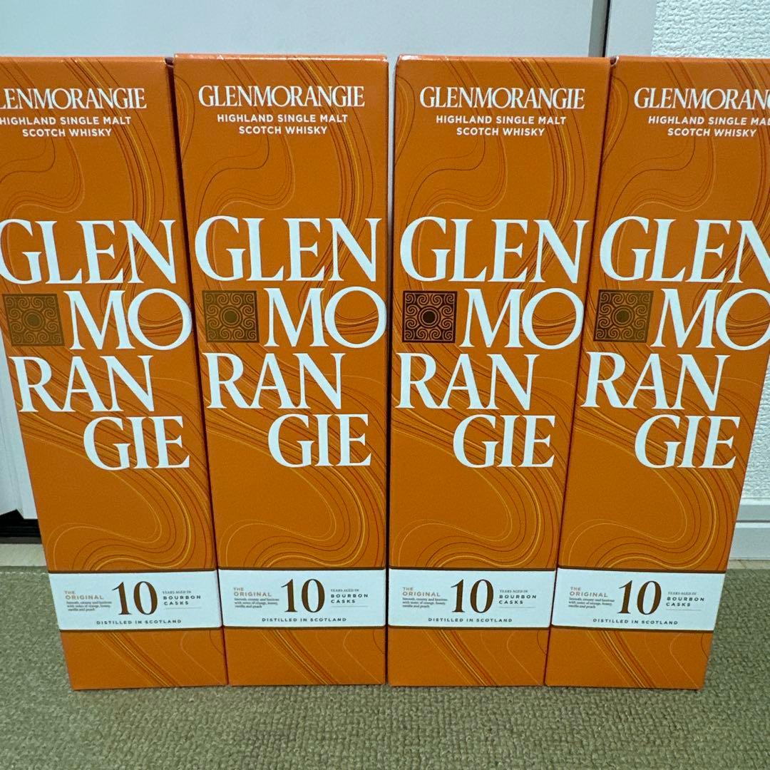 ウィスキー　700ml グレンモーレンジ 10年【終売品4本セット】