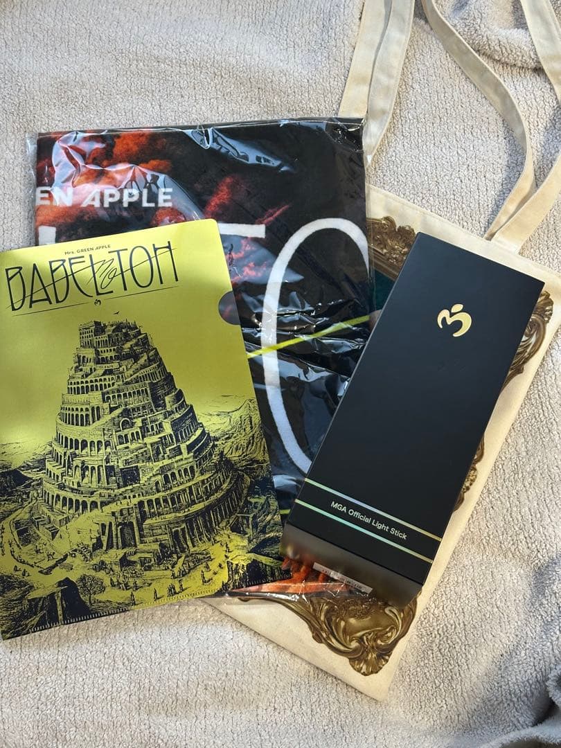 Mrs. GREEN APPLE セット ペンライトタオルトート 非売品ファイル