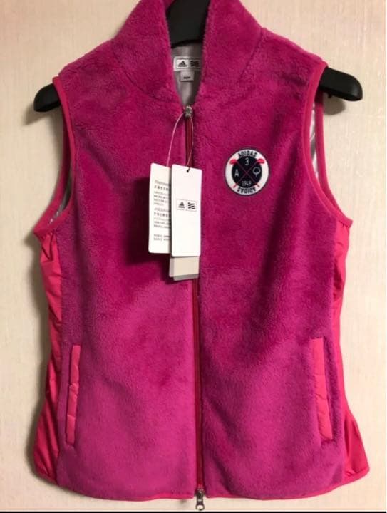 新品　Mサイズ　アディダス　ゴルフ　ベスト　adidas golf