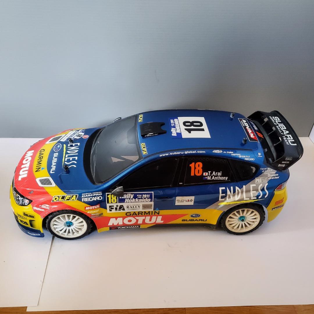 タミヤ　SUBARU WRX STI　XV-01