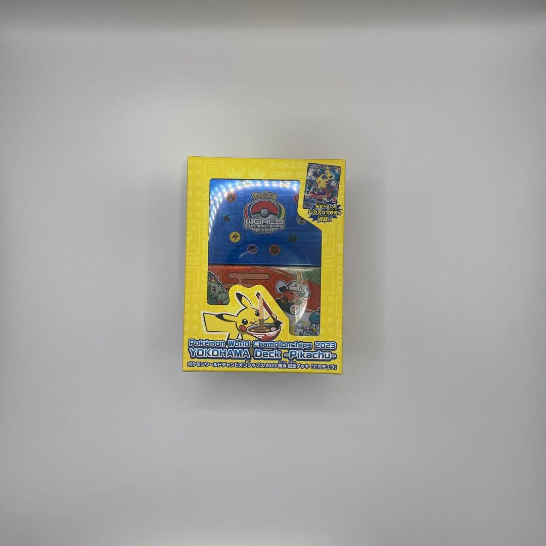 希少　wcs2023横浜 記念デッキ「ピカチュウ」