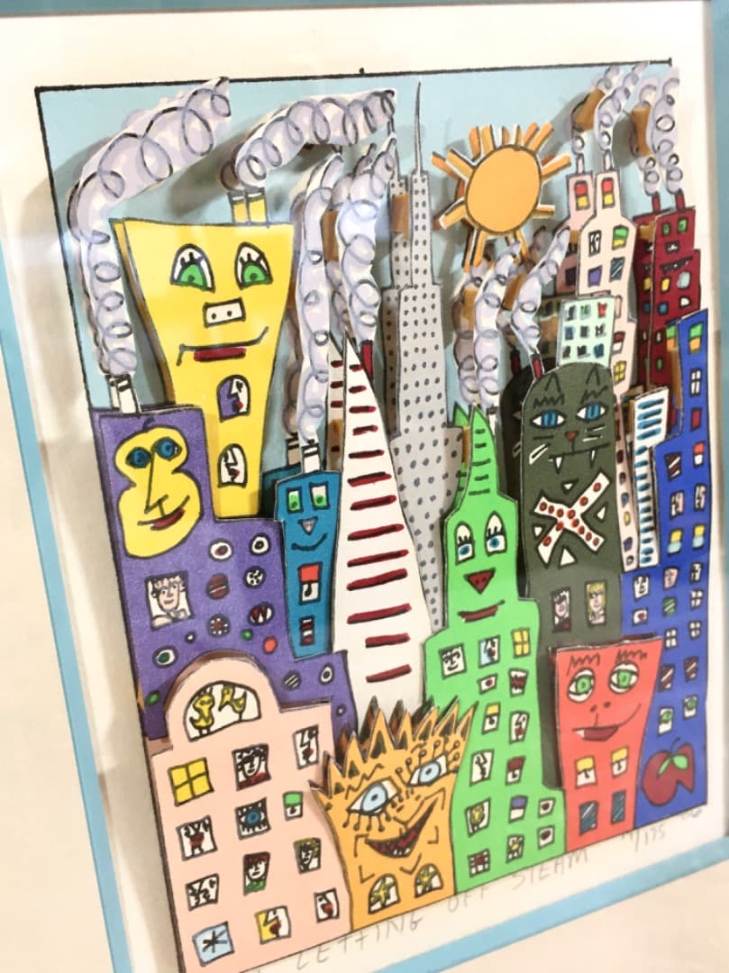 ○James rizzi ジェームス リジィ LETTING OFF STEAM