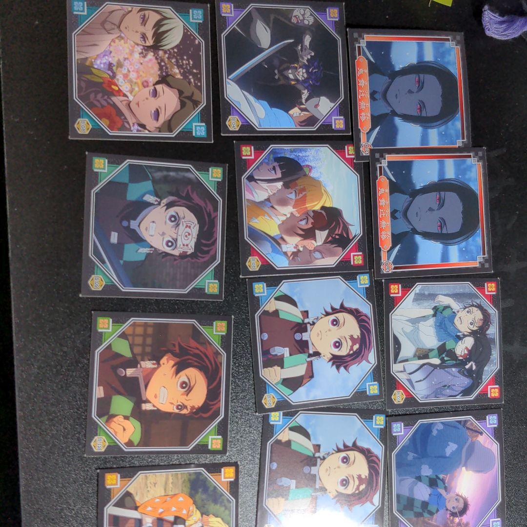 鬼滅の刃シールとスタンプ