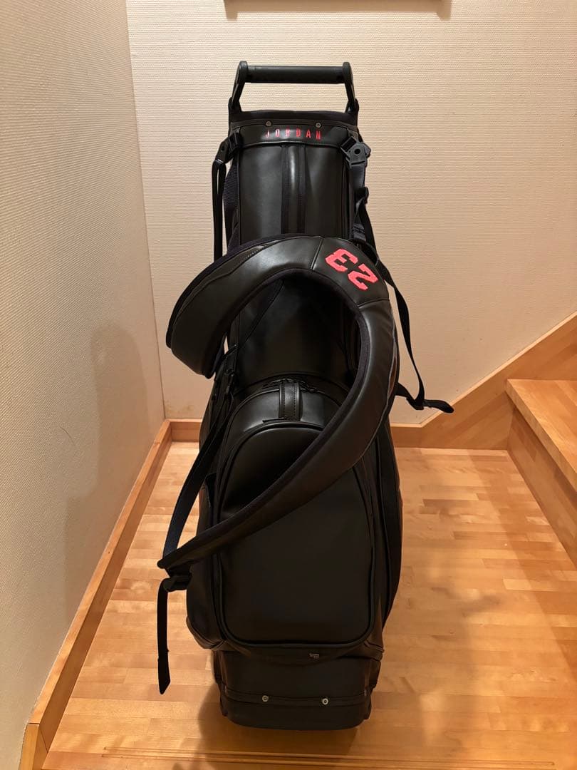 Jordan キャディバッグ ブラック/レッド