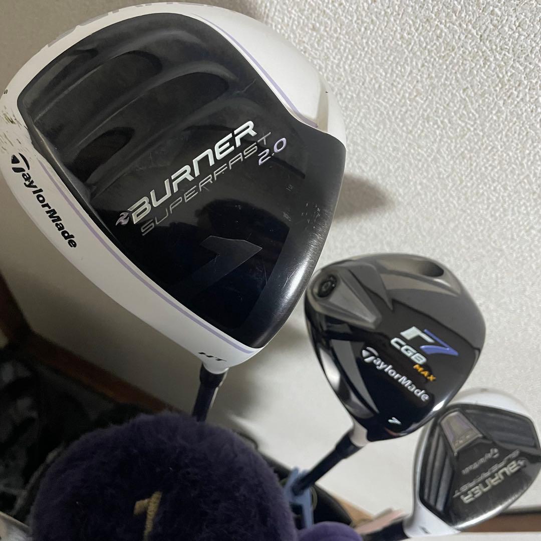 豪華テーラーメイドレディースセット 上手くなりたい初心者 バランス良く打ちやすい