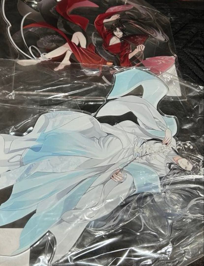 魔道祖師　特大アクリルフィギュア　魏無羨　藍忘機