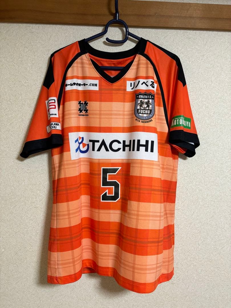 立川アスレティック5番 MINAMOTO選手 ユニフォーム XLサイズ