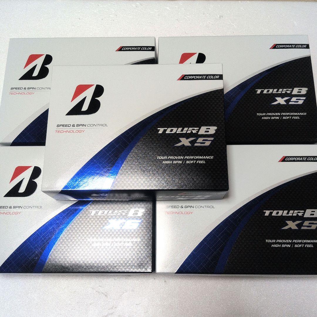☆新品☆ブリヂストン TOUR B XS ゴルフボール 5ダース コーポレート