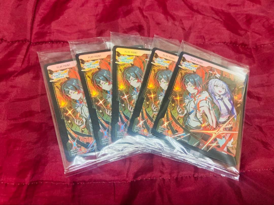 クロスタ pp カード 5枚　Xross Stars Play Party