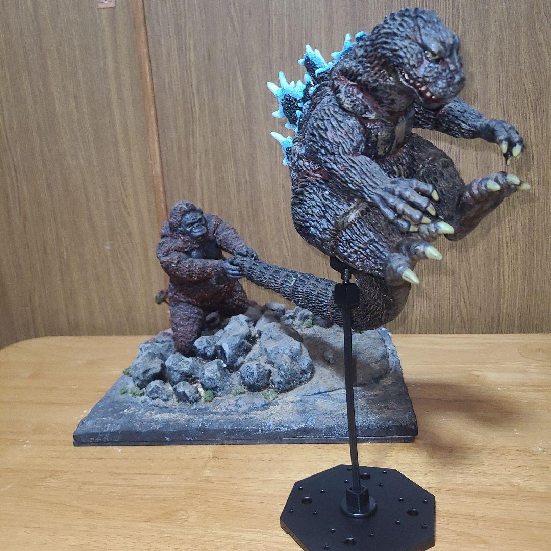 キングコング対ゴジラ　ジャイアントスイング　ソフビキット　イノウエアーツ