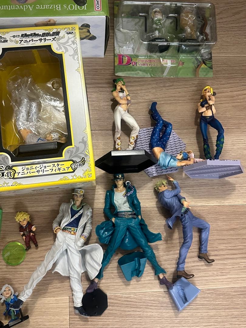ジョジョの奇妙な冒険 スティール・ボール・ラン フィギュア セット ジョニィ4体
