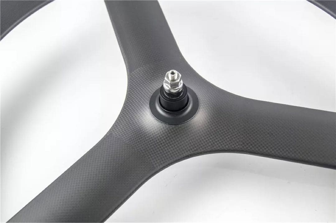 カーボンバトンホイール ピストバイクフロント用
