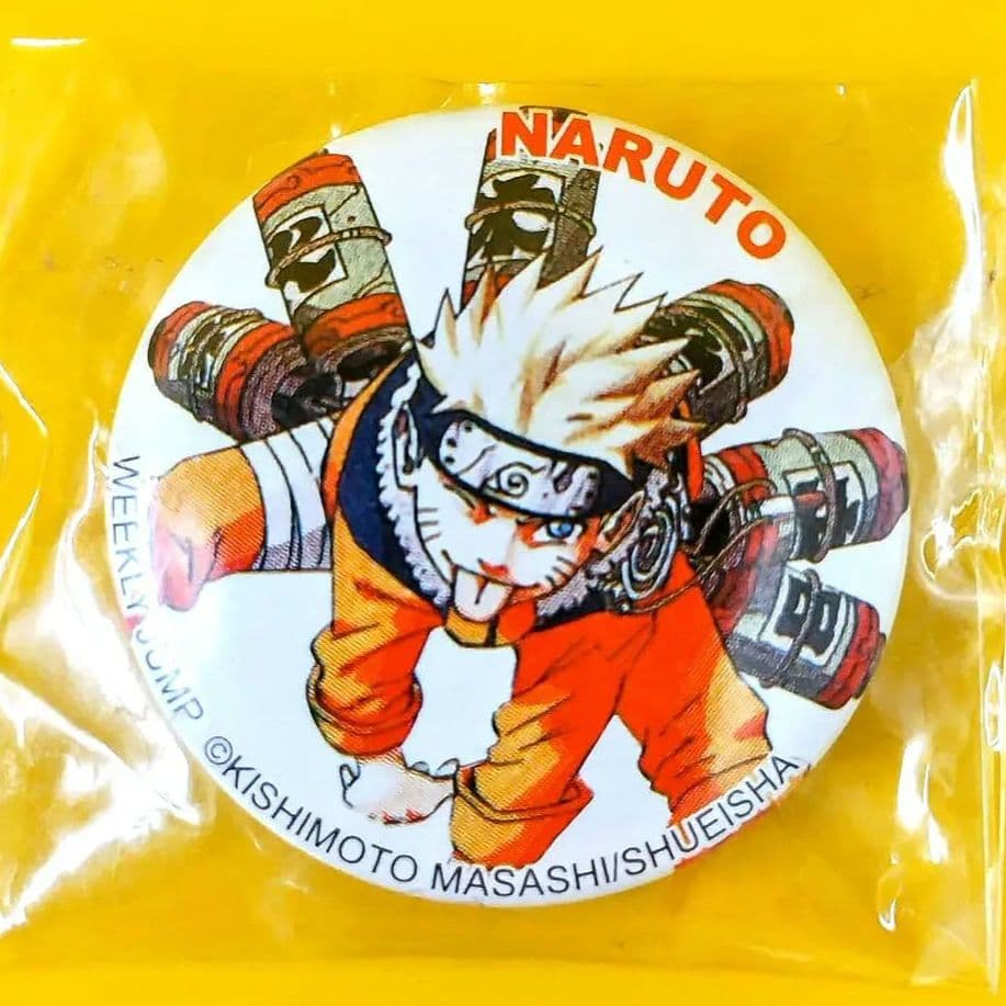 NARUTO−ナルト−　うずまきナルト 少年編　ミニ缶バッジ　希少品
