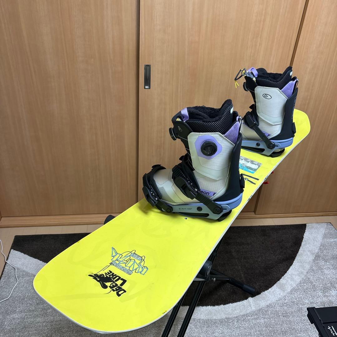 ぜろ　RIDE KM4K スノーボード セット