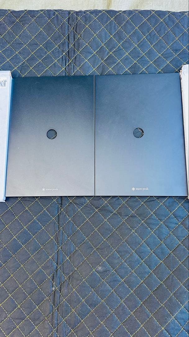 スノーピーク　雪峰祭限定ステンレストレー　1ユニット２枚セット