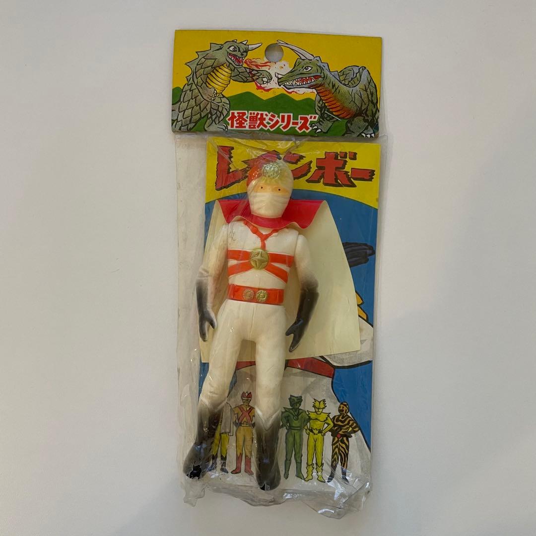 未開封　ソフビ レインボーマン　1