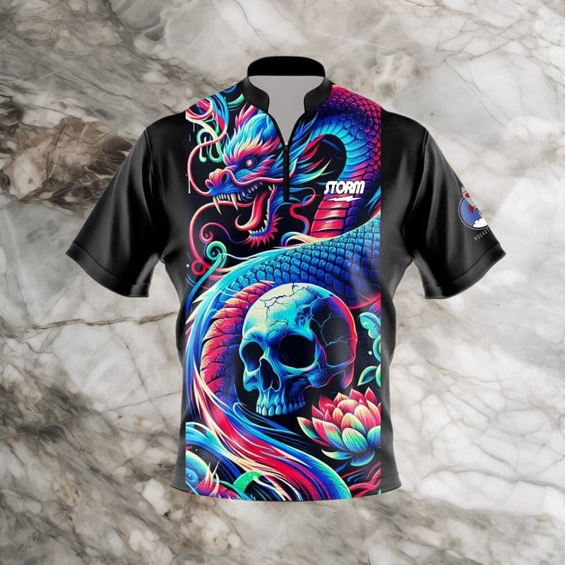 ✨日本未発売✨STORM　サイズXL　ブラック　大きいサイズ　ドラゴン　ドクロ