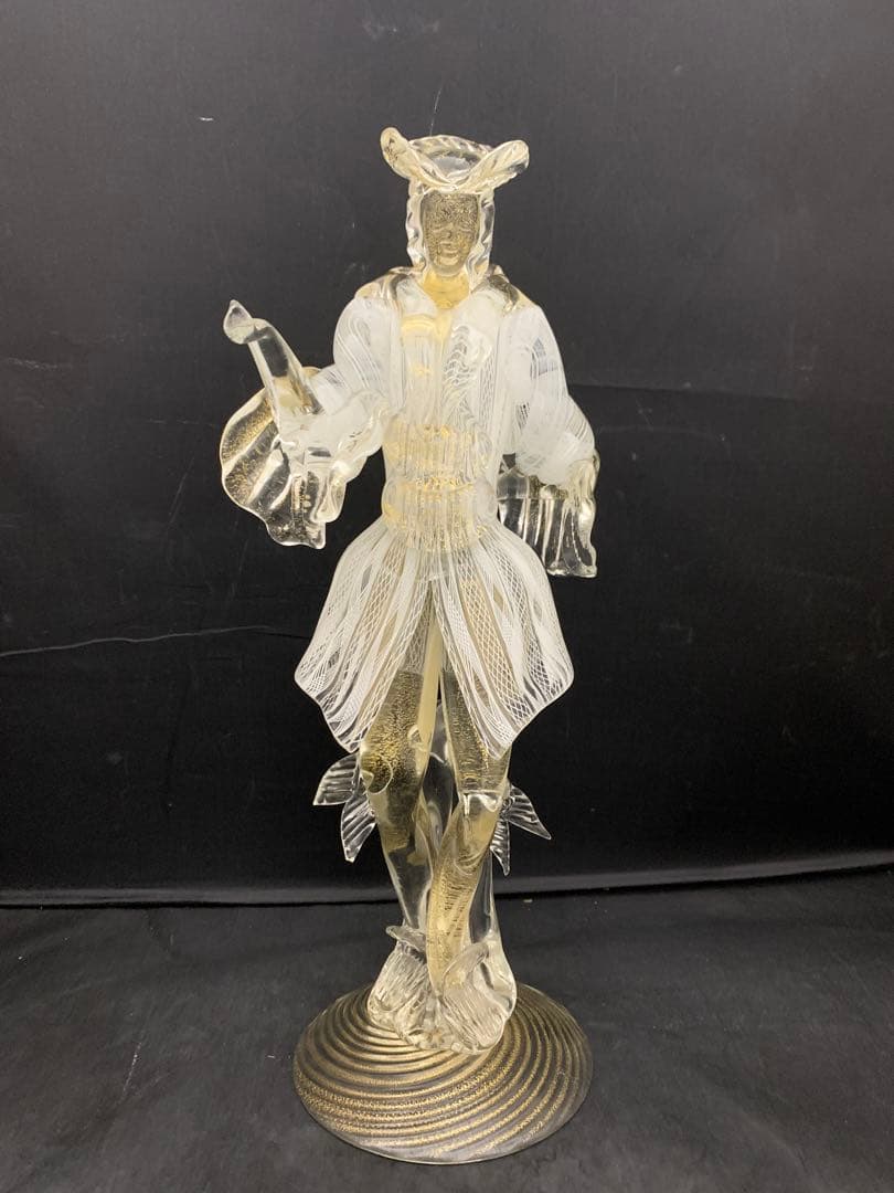 ベネチアンガラス　ムラノ　イタリア　置物