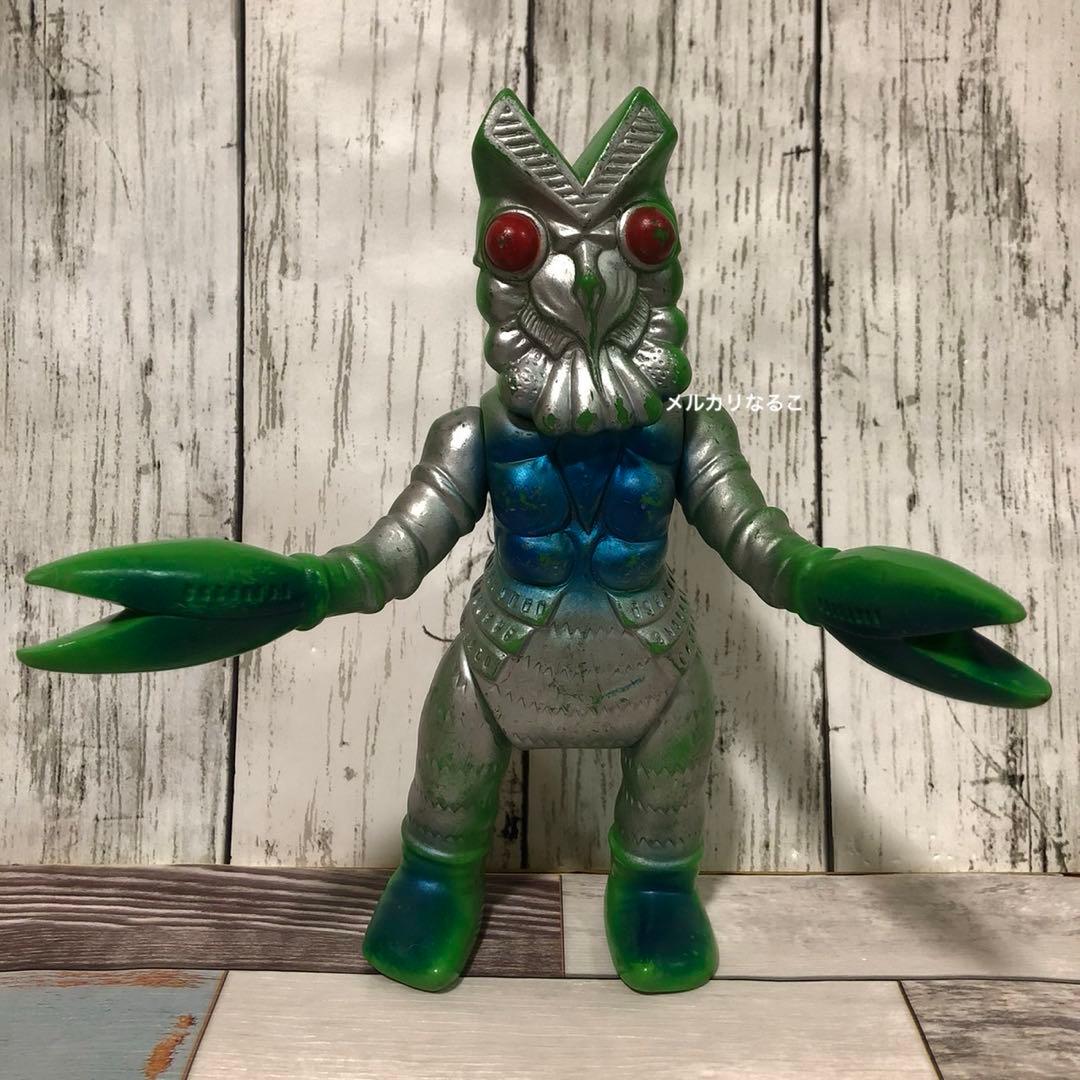 ガ*研様 当時物 ブルマァク バルタン星人 ソフビ 1966